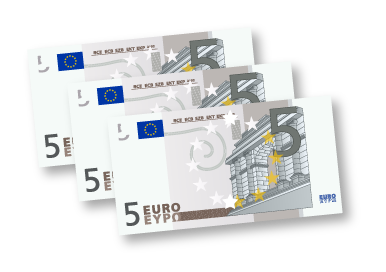 Billetes 5 euros